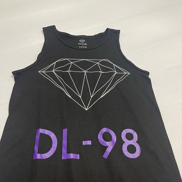 Diamond Supply Co. Black Tank Top Size Small New - Picture 2 of 7